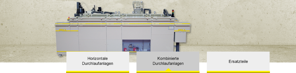 Kombinierte Durchlaufanlagen